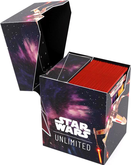 Коробка для карток Gamegenic Star Wars Unlimited Soft Crate X-Wing/TIE Fighter (4251715413913) - зображення 10
