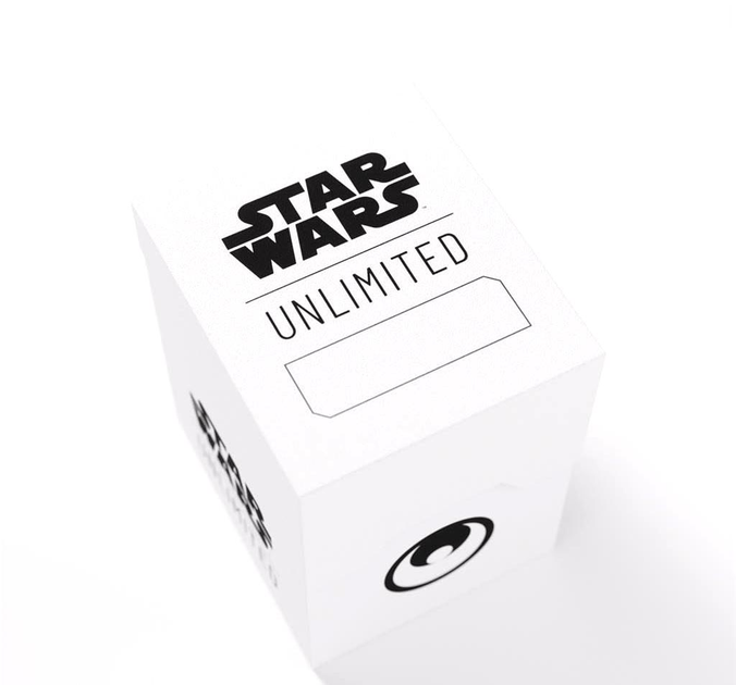 Коробка для карток Gamegenic Star Wars Unlimited Soft Crate Біла (4251715413937) - зображення 3