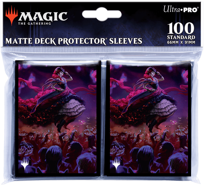 Zestaw koszulek do kart Ultra Pro Magic the Gathering Olivia Opulent Outlaw 100 szt (074427383527) - obraz 1