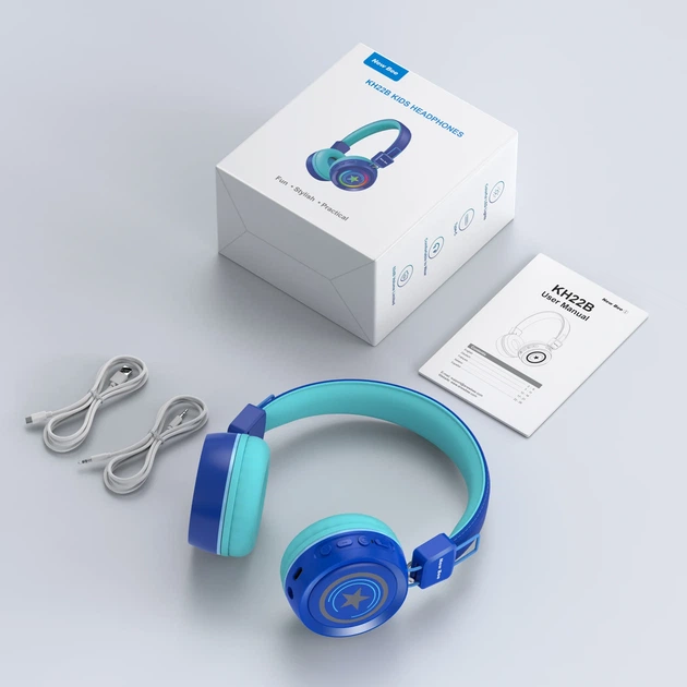 Навушники дитячі New Bee KH22 Blue - зображення 8