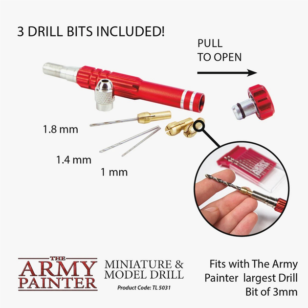 Ręczna wiertarka The Army Painter Miniature & Model Drill (5713799503106) - obraz 4
