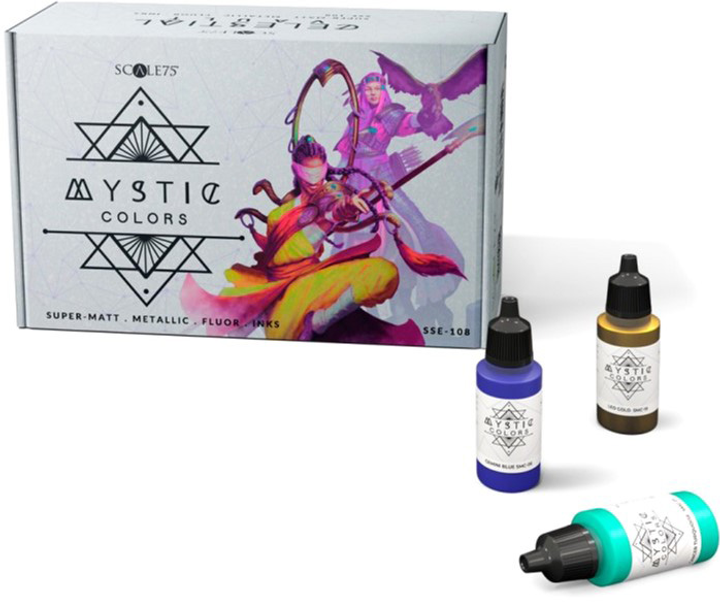 Zestaw farb Scale 75 Celestial Vault Mystic Colors 24 szt x 17 ml (8435635305404) - obraz 1