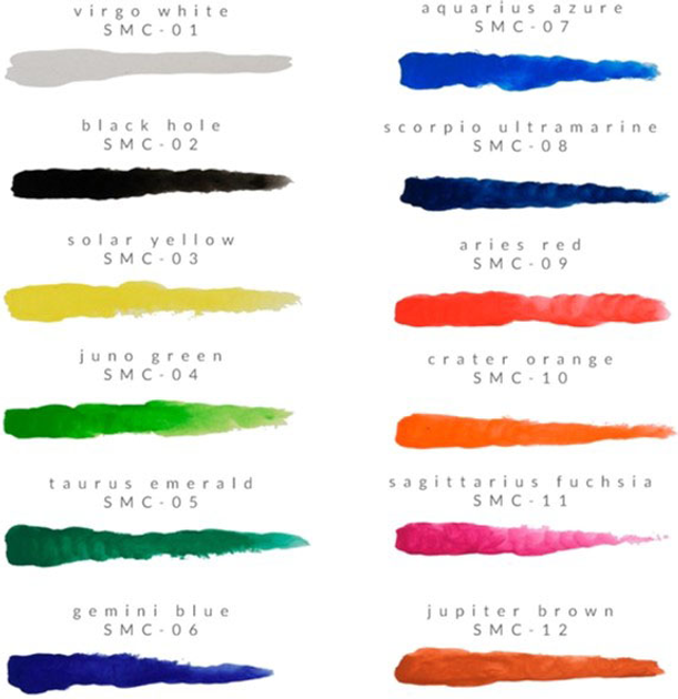 Zestaw farb Scale 75 Celestial Vault Mystic Colors 24 szt x 17 ml (8435635305404) - obraz 3