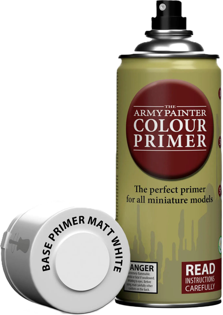 Primer-spray The Army Painter Colour Primer Matt Biały 400 ml (5713799300217) - obraz 1