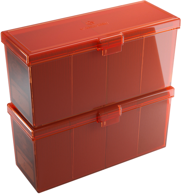 Pudełko na karty Gamegenic Deckbox Fourtress na 320+ przedmiotów Czerwone (4251715401392) - obraz 7