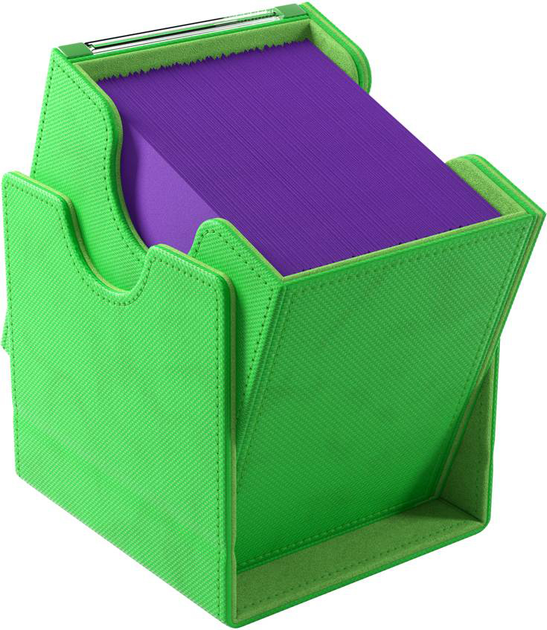 Pudełko na karty Gamegenic Premium Box Sidekick PRO XL na 100+ przedmiotów Zielone (4251715415894) - obraz 9