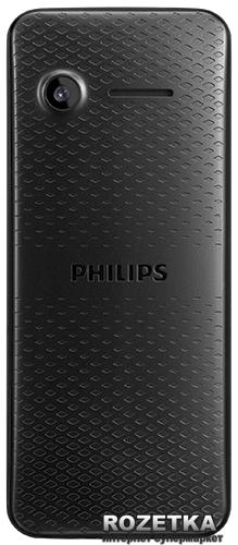 Мобильный телефон Philips E103 Dual Sim Black - изображение 2