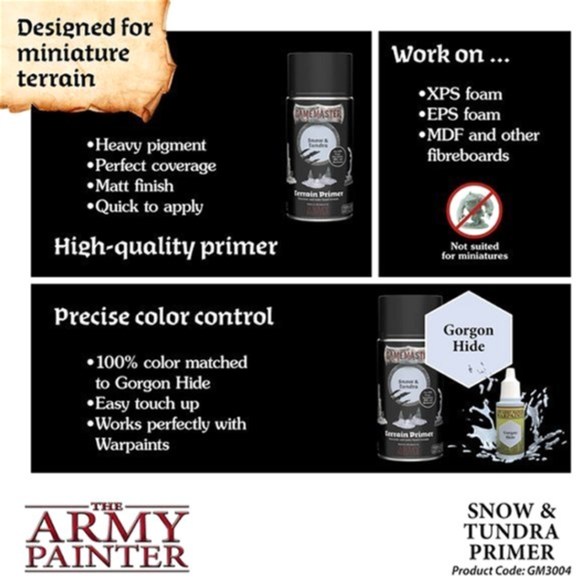 Primer-spray The Army Painter Gamemaster Snow & Tundra Spray 300 ml (5713799300491) - obraz 2