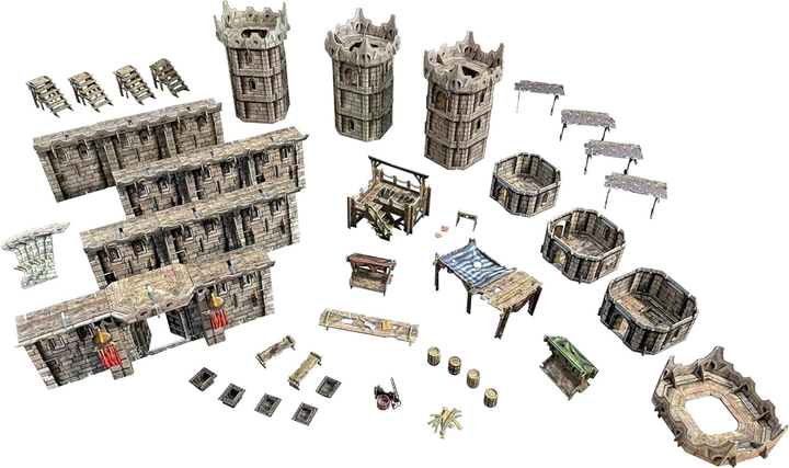 Model do składania Battle Systems Tabletop Games & Terrain Fantasy Citadel (5060660090945) - obraz 2