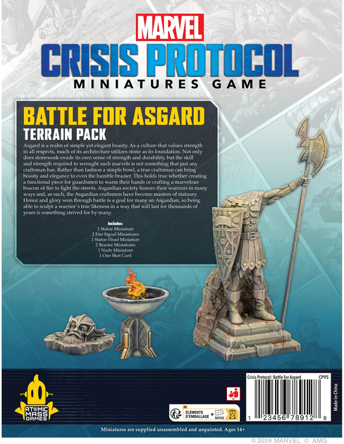 Набір аксесуарів Atomic Mass Games Marvel Crisis Protocol Battle for Asgard Terrain Pack (841333113087) - зображення 4