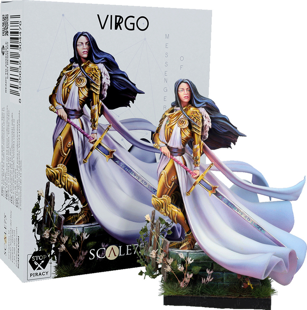 Figurka do malowania Scale 75 Zodiak Virgo 35 mm (8435635304667) - obraz 1