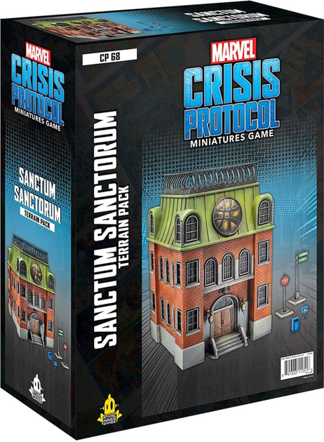 Figurka do złożenia i pomalowania Atomic Mass Games Marvel Crisis Protocol Sanctum Sanctorum Terrain (0841333112516) - obraz 1