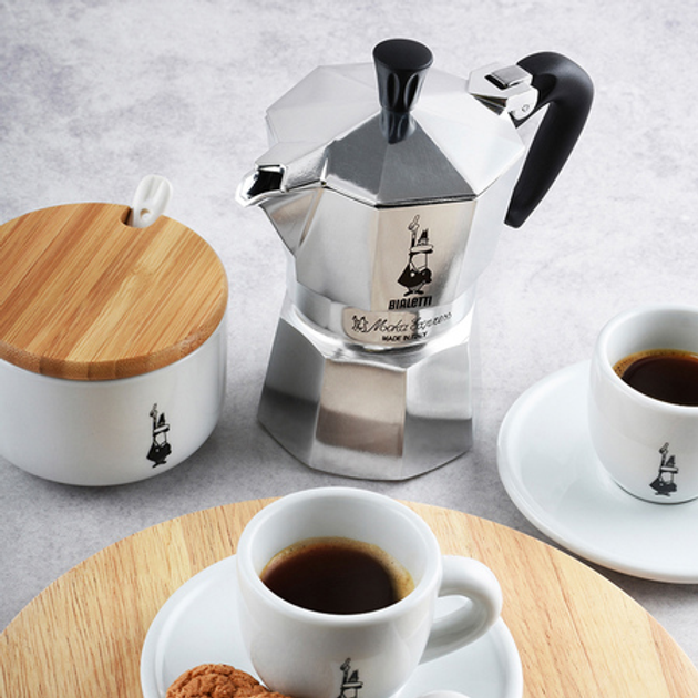 Kawiarka Bialetti Moka Express srebrna + Torba WWF (8006363074513) - obraz 4