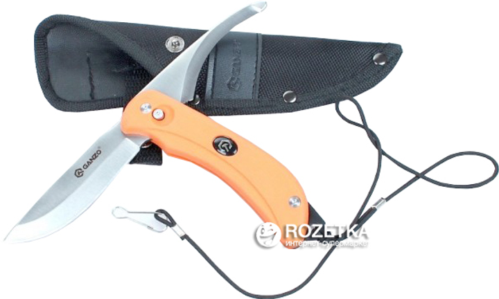 Охотничий нож Ganzo G802 Orange (G802-ORC) - изображение 1