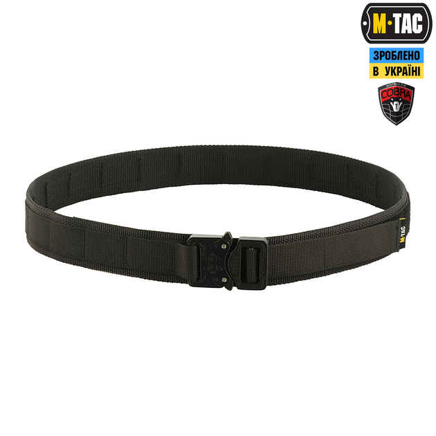 Ремінь M-Tac Cobra Buckle Tactical Belt Gen.II Black 3XL 10126802-3XL - зображення 1