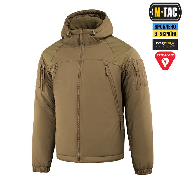 Куртка зимова M-Tac Alpha Gen III Pro Primaloft Coyote Brown M/L 20499017-M/L - зображення 1