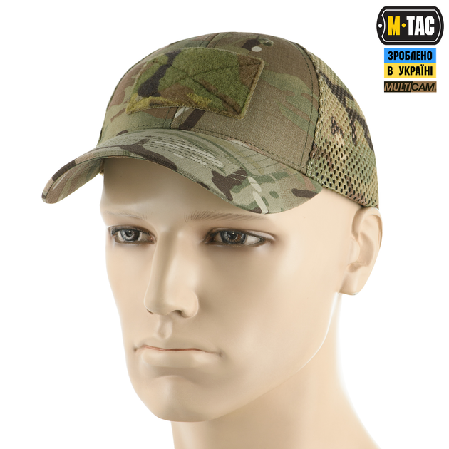 Бейсболка тактична із сіткою Азов M-Tac Extreme Multicam (XS) NYCO 40600008-XS - зображення 1