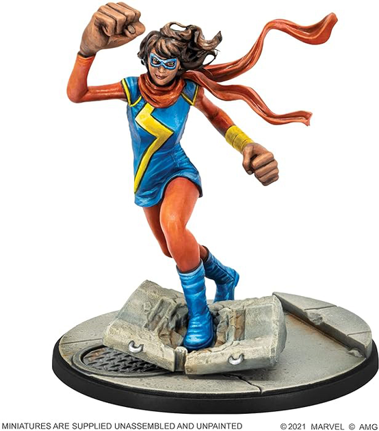 Zestaw akcesoriów Atomic Mass Games Marvel Crisis Protocol Ms. Marvel (841333112196) - obraz 3