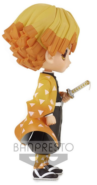 Figurka Banpresto Demon Slayer Kimetsu no Yaiba Q posket ver.A Zenitsu Agatsuma 14 cm (4983164183825) - obraz 4