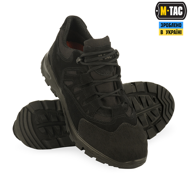 Кросівки тактичні M-Tac Leopard Wide Black II R 39 30205702-39 - изображение 1