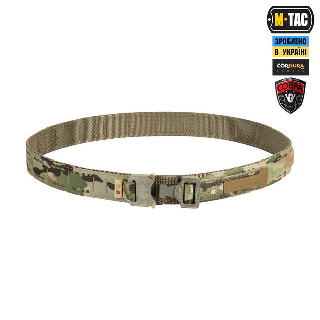 Ремінь M-Tac Cobra Buckle Tactical Belt Laser Cut Multicam XS/S 10263008-XS/S - зображення 2