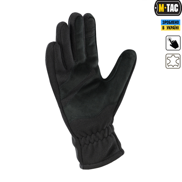 Рукавички M-Tac Winter Tactical Black (XL) Windblock 380 90005002-XL - изображение 2