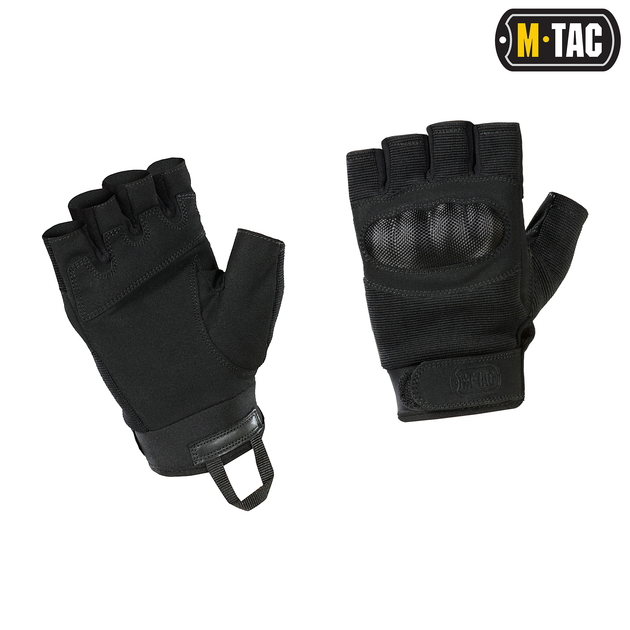 Перчатки безпалі M-Tac Assault Tactical Mk.3 Black M 90213002-M - зображення 1