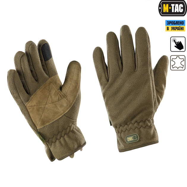 Рукавички M-Tac Winter Olive (XL) Windblock 295 90004001-XL - изображение 1