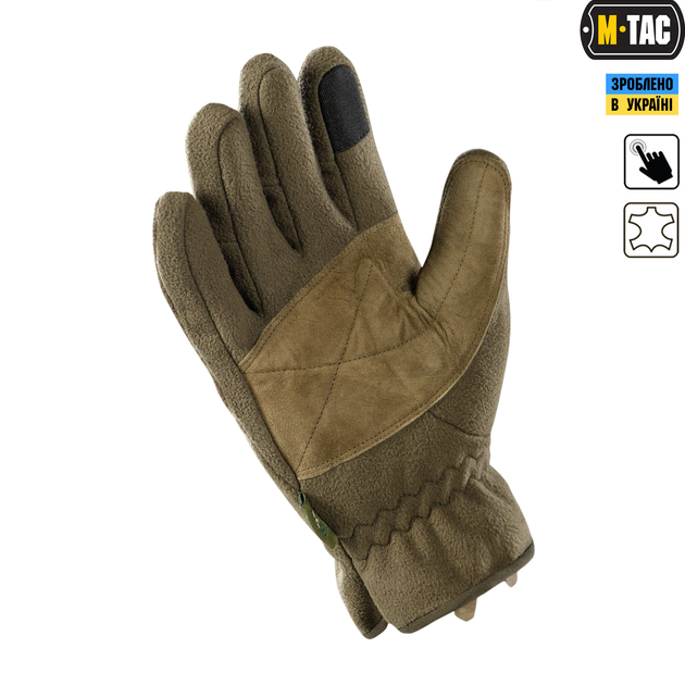 Рукавички M-Tac Winter Olive (XL) Windblock 295 90004001-XL - изображение 2