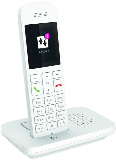 IP-телефон Telekom Sinus A12 White (40823659) - зображення 3