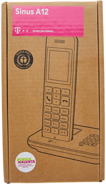 IP-телефон Telekom Sinus A12 White (40823659) - зображення 5