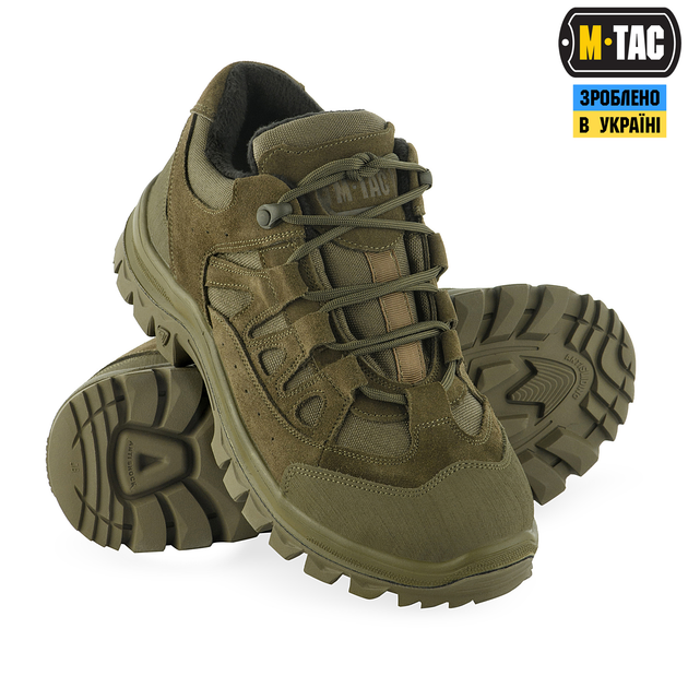 Кросівки тактичні M-Tac Leopard Winter Gen.II Ranger Green R 42 30210923-42 - изображение 1