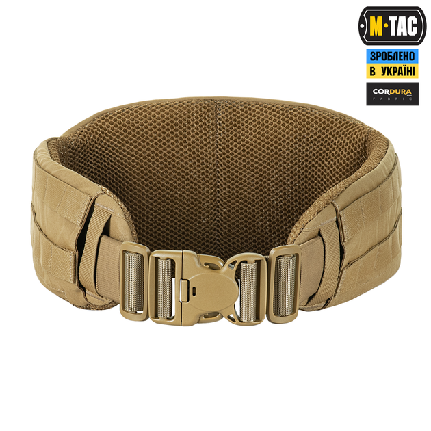 Пояс тактичний M-Tac War Belt Coyote (3XL) ARMOR 10037805-3XL - зображення 2