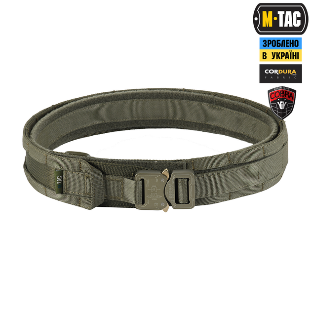 Ремінь M-Tac Range Belt Cobra Buckle Ranger Green XL/2XL 10164023-XL/2XL - зображення 1