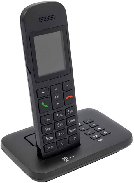 Telefon IP Telekom Sinus A12 Black (40823660) - obraz 2