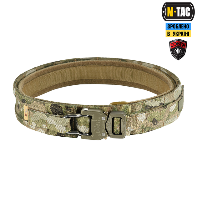 Ремінь M-Tac Range Belt D-Ring Cobra Buckle Multicam XL/2XL 10226008-XL/2XL - зображення 1