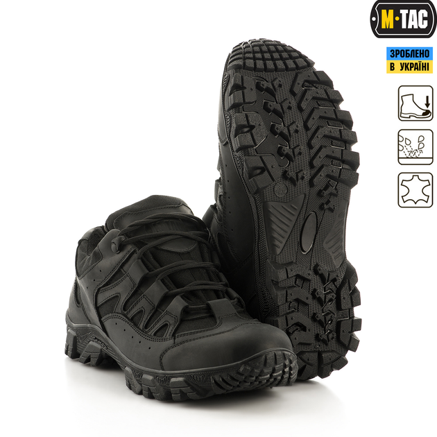 Кросівки тактичні M-Tac Leopard Winter Black 46 30210002-46 - зображення 1