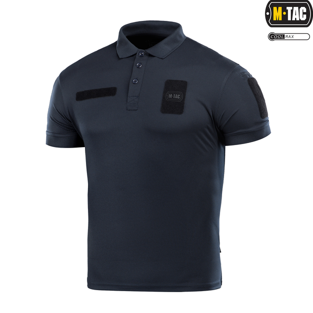 Поло M-Tac Elite Tactical Coolmax Dark Navy Blue 3XL 80010015-3XL - изображение 1