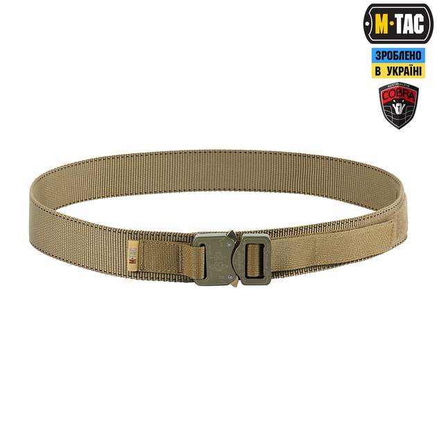 Ремінь M-Tac Cobra Buckle Belt Coyote 3XL 10194005-3XL - зображення 1