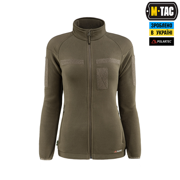 Куртка M-Tac Combat Fleece Polartec Jacket Lady Dark Olive XL/R 20505048-XL/R - изображение 2