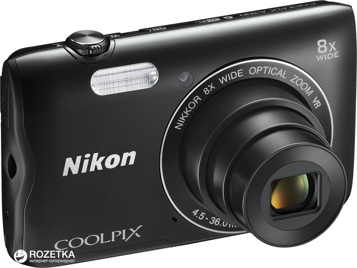 Фотоаппарат Nikon Coolpix A300 Black (VNA961E1) купить на ROZETKA ...