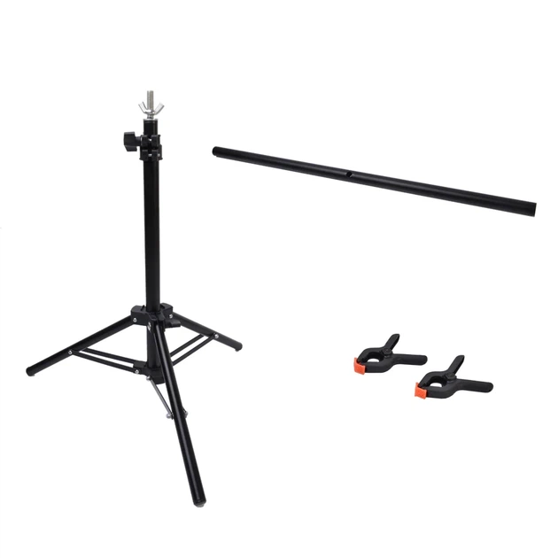 Комплект держатель фона + салатовый ПВХ Фон 70×140 см Profi-light - Фото 6 Комплект держатель фона + салатовый ПВХ Фон 70×140 см Profi-light - изображение 6