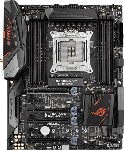 マザーボード ASUS STRIX X99 GAMING + Core i7 5930k マザーボード ASUS STRIX X99 GAMING + Core i7 5930k ROG STRIX X99