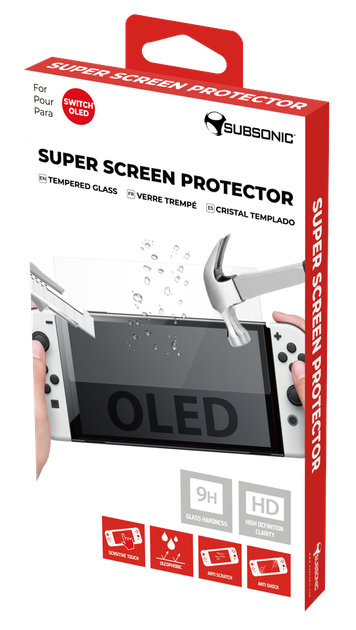 Szkło ochronne Subsonic Super Screen Protector 9H dla Nintendo Switch OLED (3701221702311) - obraz 2