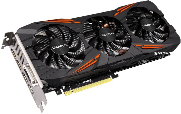 GIGABYTE GeForce GTX 1080 本体 Видеокарта Gigabyte PCI-Ex GeForce GTX 1080 G1 Gaming 8192MB