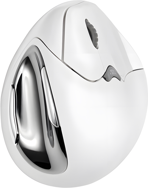Мышь BakkerElkhuizen Evoluent4 Bluetooth Right Hand Mac White (BNEEVR4WB) - изображение 5