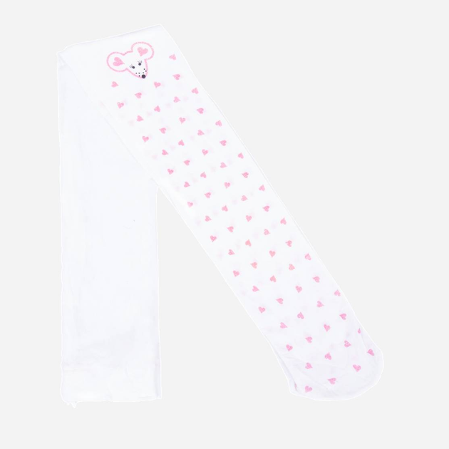 Дитячі колготки для дівчинки 20 Den Yoclub RAM-0085G-0120 104-110 см Білі (5907617943803) - зображення 3