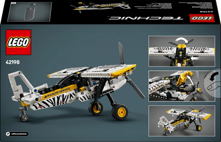 Конструктор LEGO Technic Буш-літак 333 деталі (42198) – іграшки з