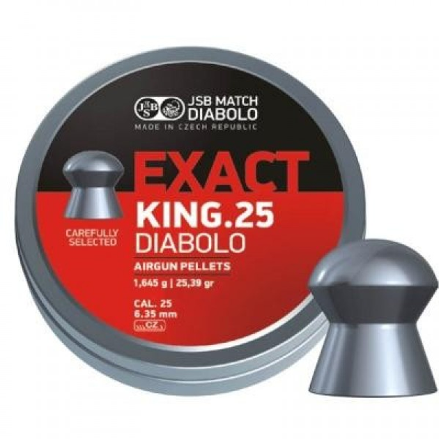 Пульки JSB Exact King 350 шт. (546298-350) (236375) - изображение 1