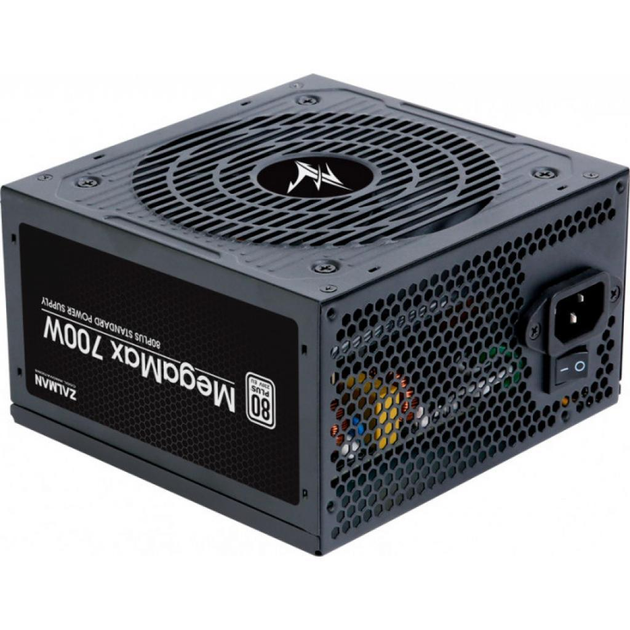 Блок питания Zalman Megamax ZM700-TXII 700W 1xMB 2xCPU 4xMolex 6xSATA 4xPCIe - изображение 1